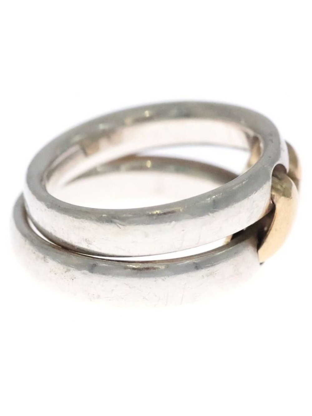 Hermes Olympe Ring Gold Silver - Picture 4 of 7